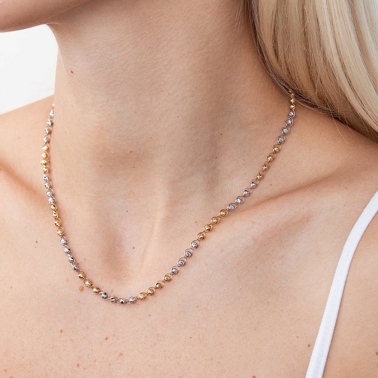 Эксклюзивная золотая цепочка ц00292 от ювелирного магазина Оникс - 1