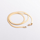 Колье "Наоми" в желтом золоте (снейк) ц00459-4,0 от ювелирного магазина Оникс - 2