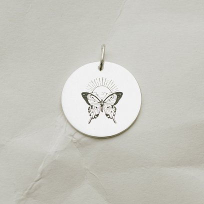 Кулон "Метелик" (2.1 см) 133090баб