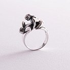 Серебряное кольцо "Страсть" 112624 от ювелирного магазина Оникс - 3