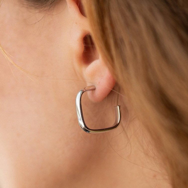 Золоті сережки - пусети "Ребека" с08326 від ювелірного магазину Онікс - 4