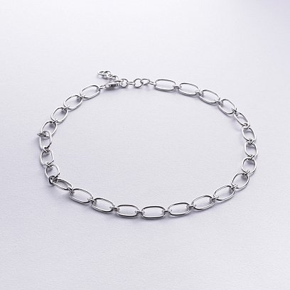 Серебряное колье "Влияние" 181101