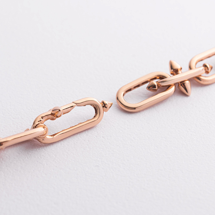 Золотое колье "Mikaela" кол02656 от ювелирного магазина Оникс - 2