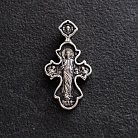 Православный крест "Икона Божией Матери "Троеручица" 131923 от ювелирного магазина Оникс