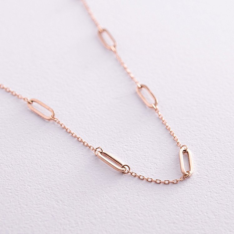 Колье "Карен" в красном золоте кол02350 от ювелирного магазина Оникс - 2