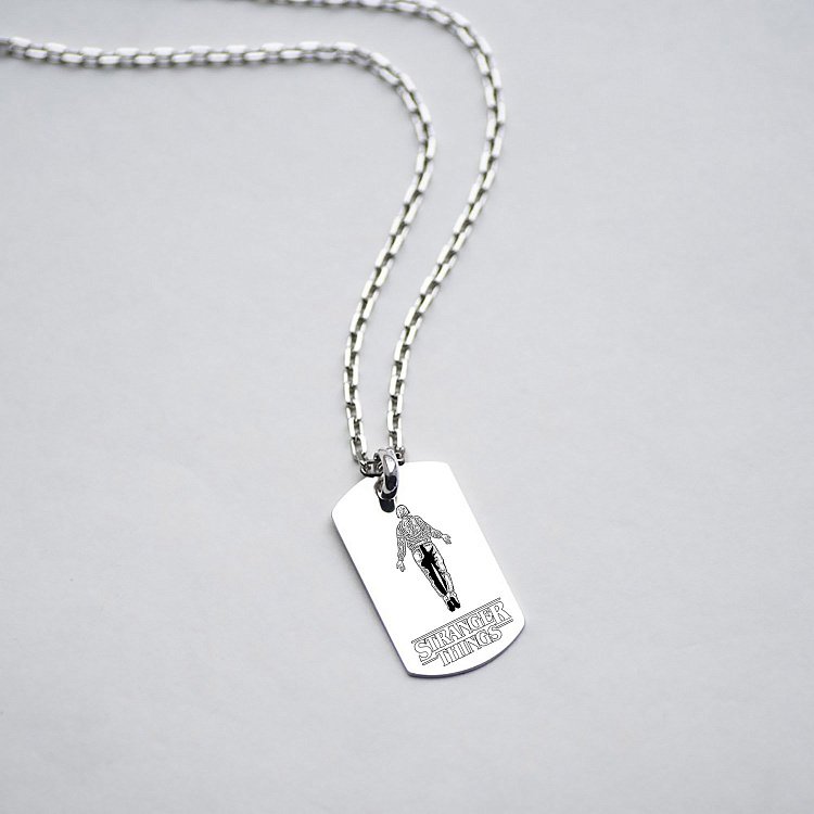 Срібний жетон "Дивні дива / Stranger Things" 133349-ST від ювелірного магазину Онікс - 2