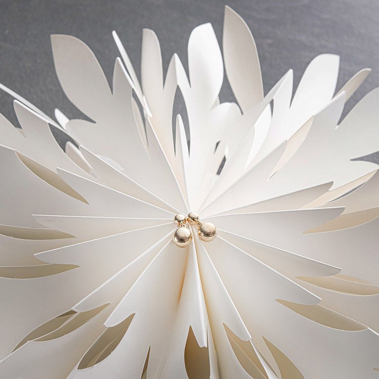 Серьги - пусеты "Margo" с шариками (желтое золото) с08241 от ювелирного магазина Оникс - 9