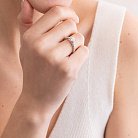 Помолвочное золотое кольцо с бриллиантами 221971121 от ювелирного магазина Оникс - 7