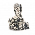 Срібна фігура ручної роботи "Маленька дівчинка" сер00056 от ювелирного магазина Оникс