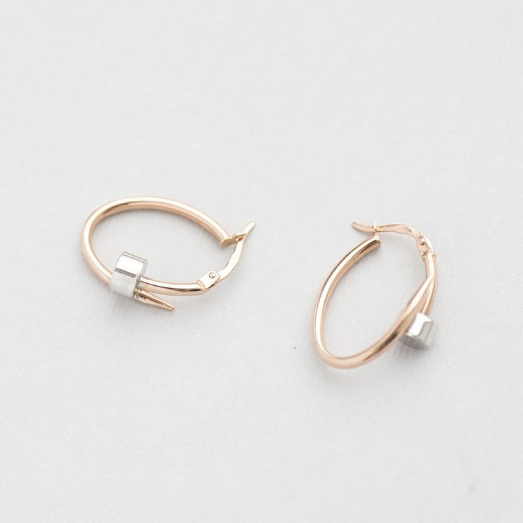 Золоті сережки "Цвяшки" с05658 від ювелірного магазину Онікс - 2