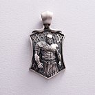 Мужской серебряный кулон "Воин" 378 от ювелирного магазина Оникс - 7