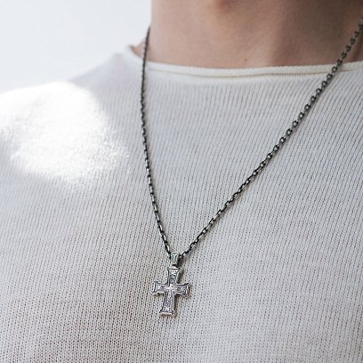 Православний хрест "Голгофа" (чорніння) 131190 №2