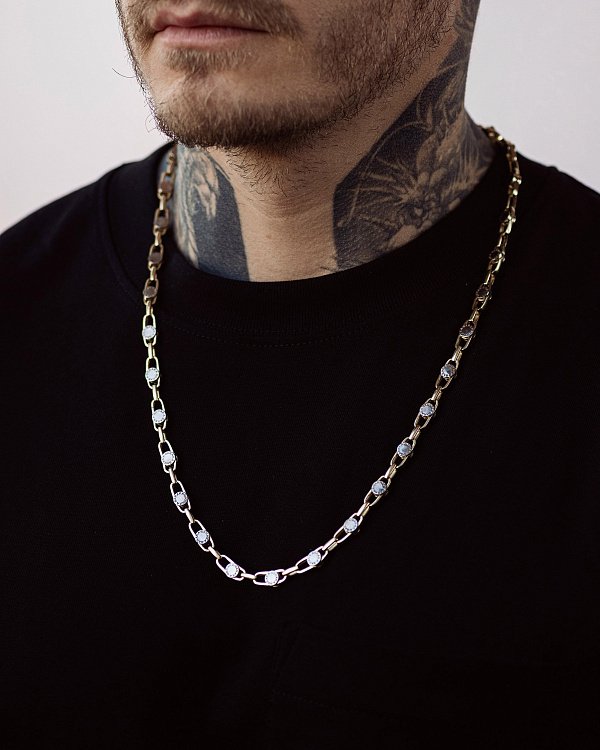 Золотая цепочка BARAKA ц00516 от ювелирного магазина Оникс - 1