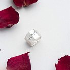 Срібна каблучка "Цілуй" celui от ювелирного магазина Оникс - 5