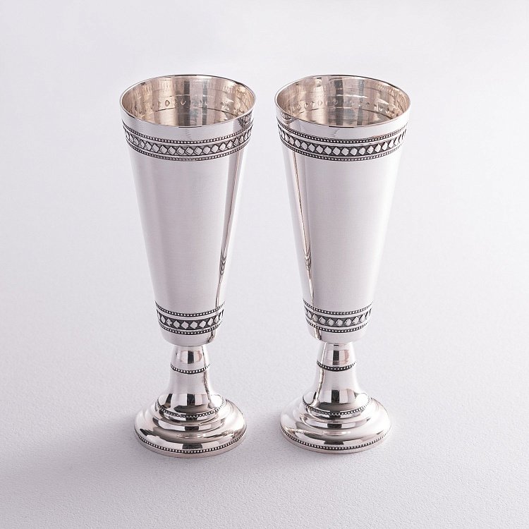 Срібні чарки (2 шт.) 0700257100 від ювелірного магазину Онікс
