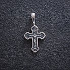 Срібний православний хрестик 132704 от ювелирного магазина Оникс - 2