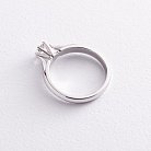 Помолвочное золотое кольцо с бриллиантом 26961121 от ювелирного магазина Оникс - 3