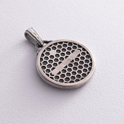 Серебряный кулон "Волчья семья" (возможна гравировка) 133219 №12