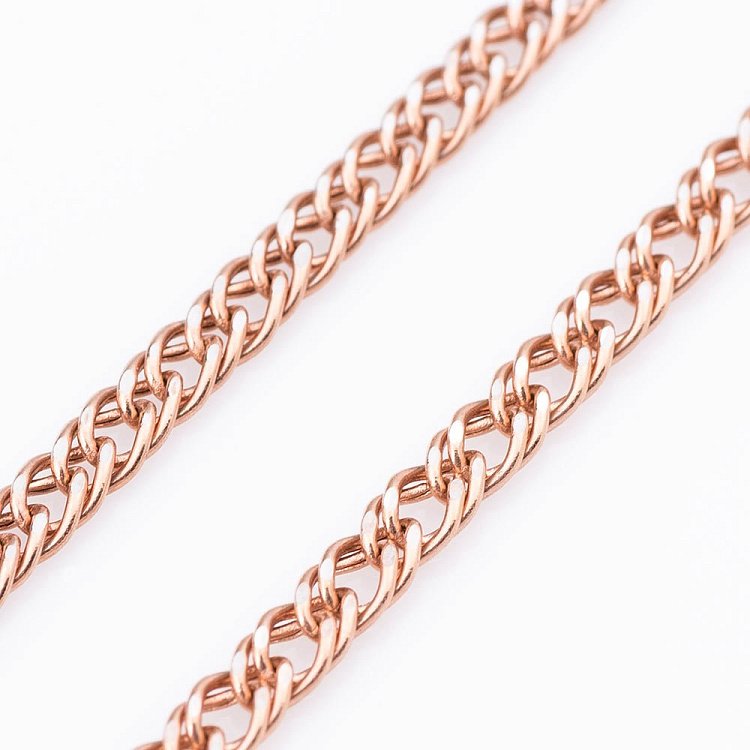 Золотий ланцюжок - Подвійний ромб (4 мм) ц00212-4 від ювелірного магазину Онікс - 1