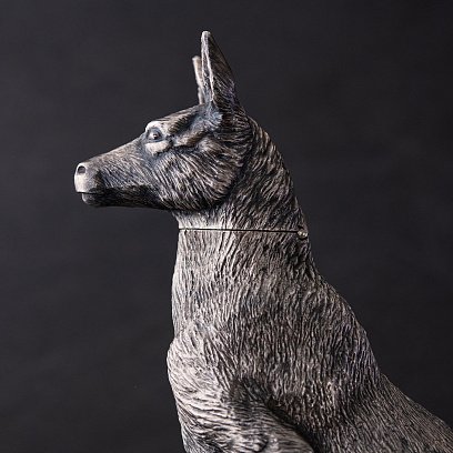 Срібна фігура ручної роботи "Кенгуру" 23163 №3