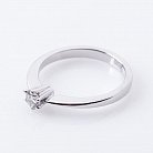 Золотое помовочное кольцо с бриллиантом р0462б от ювелирного магазина Оникс - 2