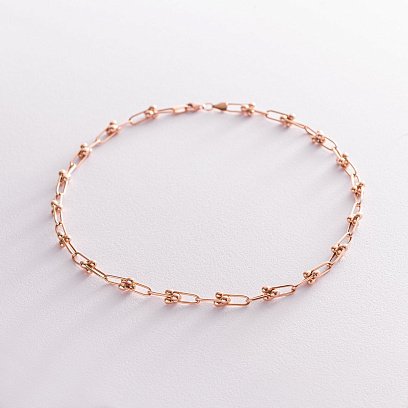 Колье "Фантазия" в красном золоте кол01897 №2