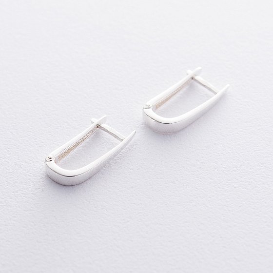 Серебряные серьги Минимализм 122568