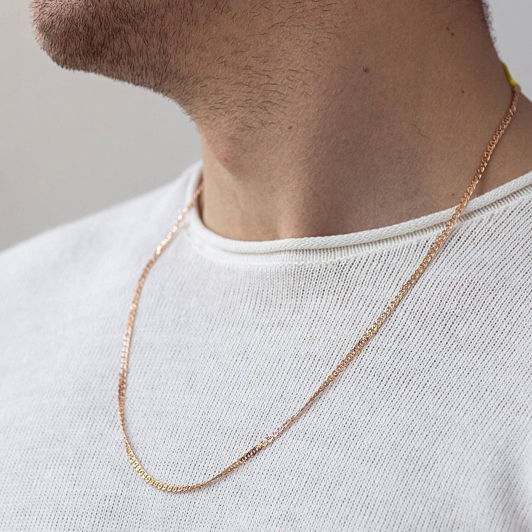 Золотая цепочка - Нонна (3 мм) ц00051-3 от ювелирного магазина Оникс - 1