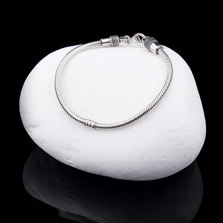 Срібний браслет - Снейк 14881 від ювелірного магазину Онікс - 1