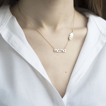 Золотое колье "Девочка" (фианит) кол01010 №4