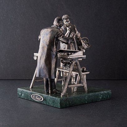 Серебряная фигура ручной работы 23158 №5