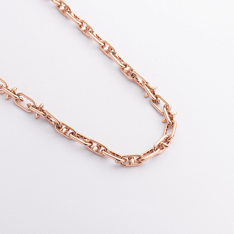 Золотое колье "Mikaela" кол02656 от ювелирного магазина Оникс - 3