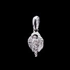 Серебряная подвеска "Ангел" 132202 от ювелирного магазина Оникс - 1