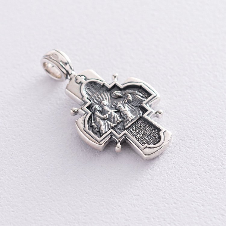 Православный крест "Распятие. Введение во Храм Пресвятой Богородицы" 13510 - 1 Православный крест "Распятие. Введение во Храм Пресвятой Богородицы" 13510 от ювелирного магазина Оникс - 1