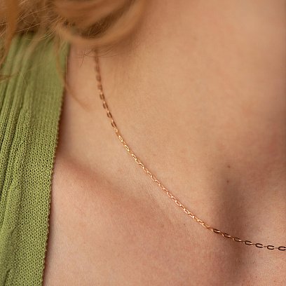 Золотий ланцюжок Якірне плетіння ц00493 №4