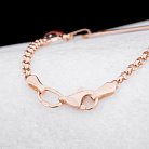 Золотий дитячий браслет "Божа корівка, Серце" для гравіювання б01945 от ювелирного магазина Оникс - 2