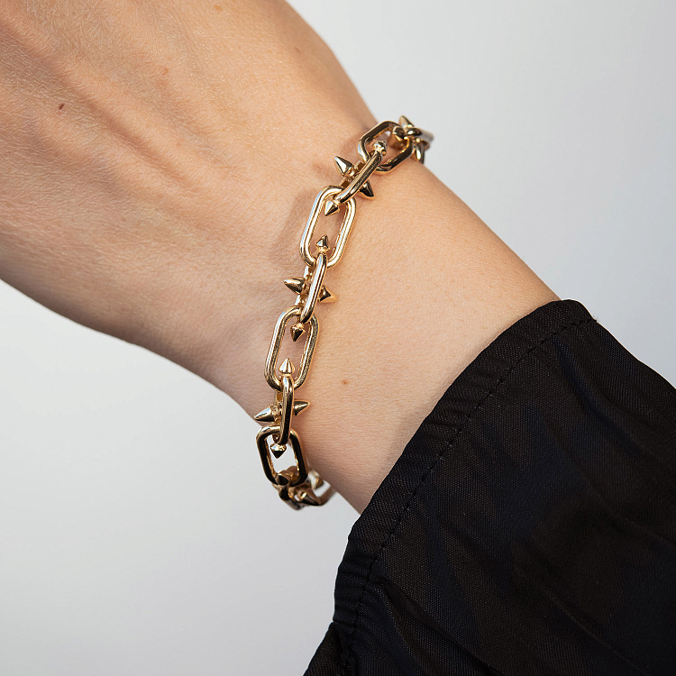 Браслет "Mikaela" в желтом золоте б05776 от ювелирного магазина Оникс - 6