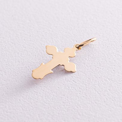 Православный золотой крест п01496 №2