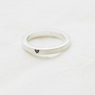 Серебряное кольцо "Сердце" 112125с от ювелирного магазина Оникс - 8