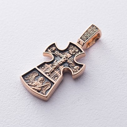 Православный крест "Распятие. Благоразумный разбойник" п01652 №4