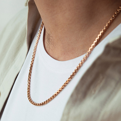 Золотая цепочка плетение Венеция (3.5 мм) ц00193-3,5 №4