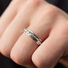 Чоловічий срібний перстень (чорніння) TR-01-00002 от ювелирного магазина Оникс - 2