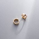 Серьги - кольца "Anna-Lisa" в желтом золоте с09009 от ювелирного магазина Оникс - 4
