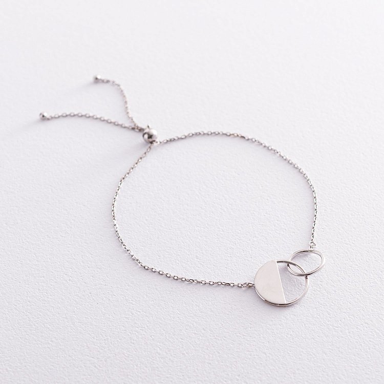 Золотий браслет "Переплетення" б04735 від ювелірного магазину Онікс