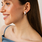 Сережки "Grace" у білому золоті с09693 от ювелирного магазина Оникс - 1