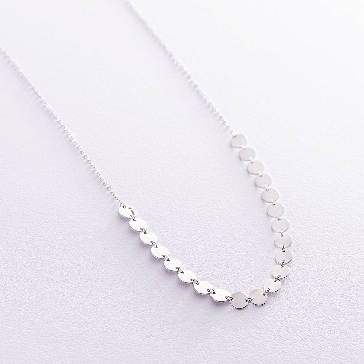 Кольє "Монетки" в сріблі 18745 від ювелірного магазину Онікс - 3