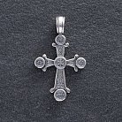 Православный крест "Хризма"  (чернение) 13536 от ювелирного магазина Оникс - 2