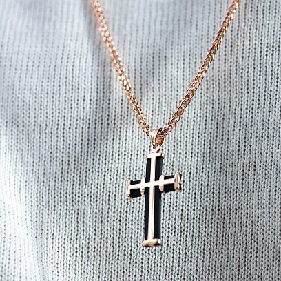 Золотой крест (каучук) 940010 №2