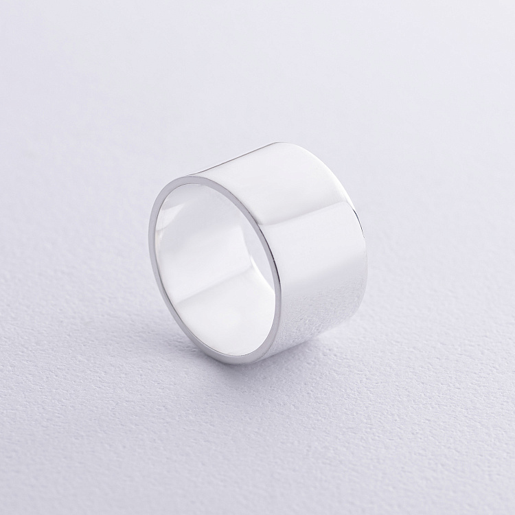 Широка каблучка "Плутон" в сріблі 112143 від ювелірного магазину Онікс - 47