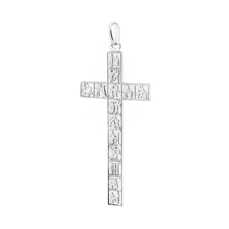 Православный крестик 131624 от ювелирного магазина Оникс